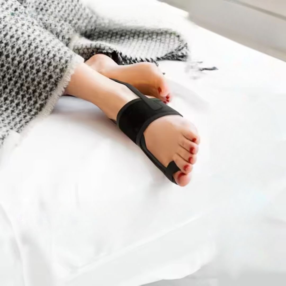 Podisana attelle nuit hallux valgus confort discret a porter dans les chaussures