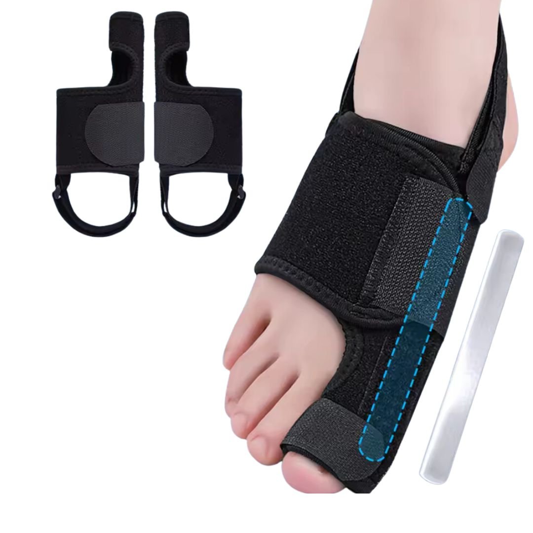 Podisana attelle nuit hallux valgus materiau souple qui apaise les zones sensibles
