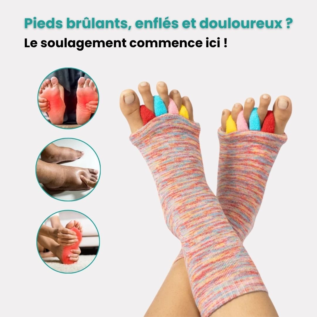 Chaussettes Correctrices Hallux Valgus – Tenue au Quotidien