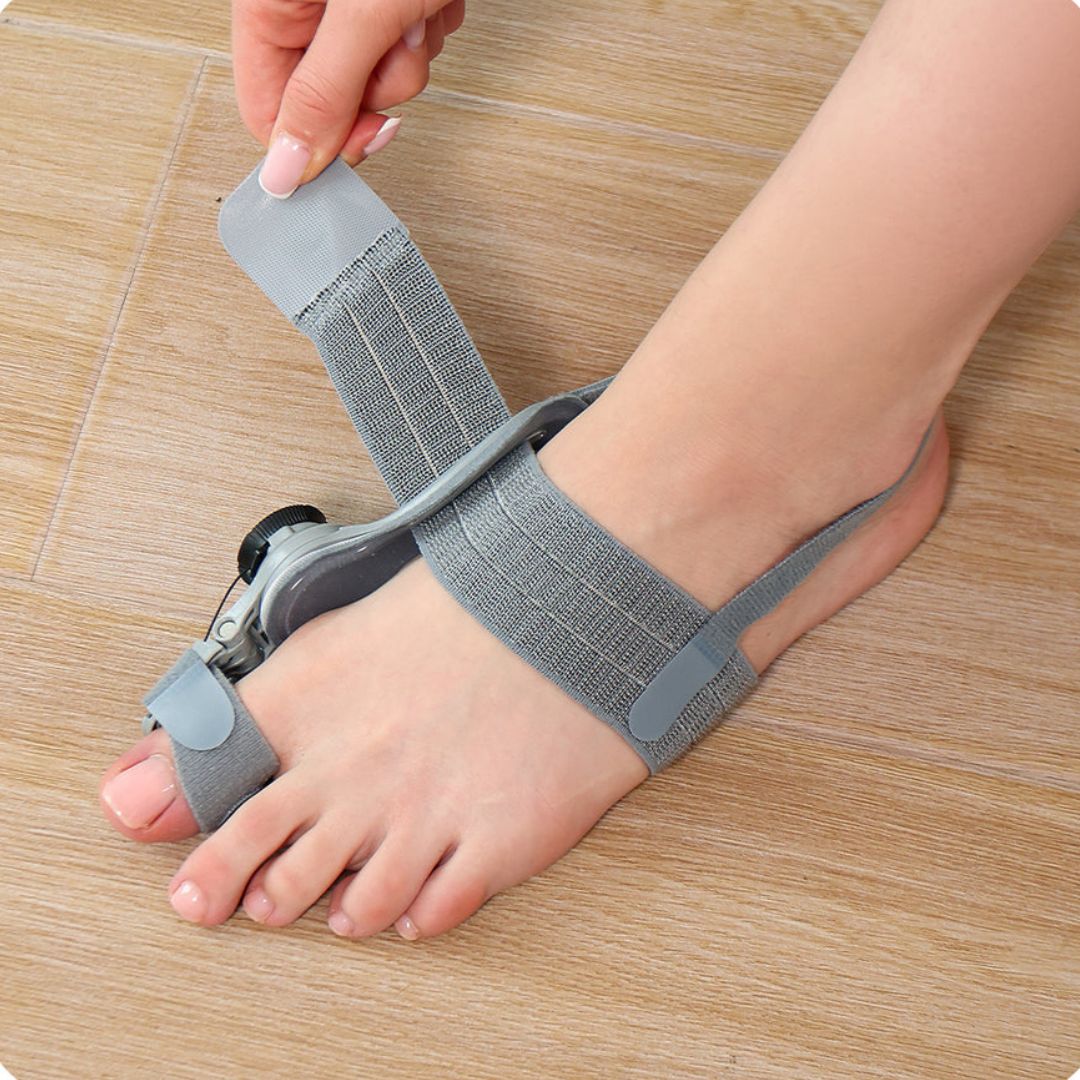 Correcteur hallux valgus — enfilage facile