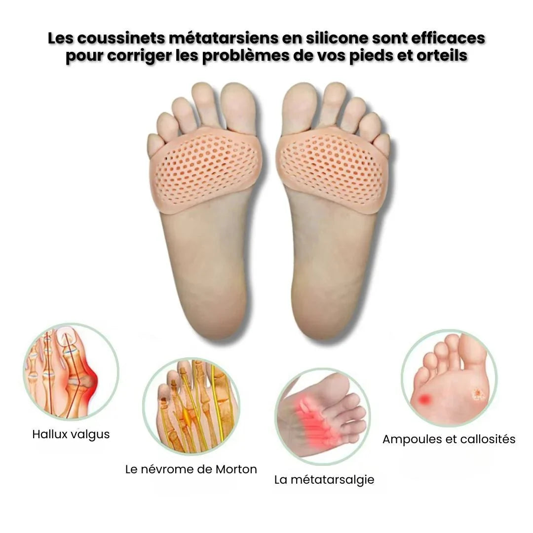 Coussinets Métatarsiens en Silicone