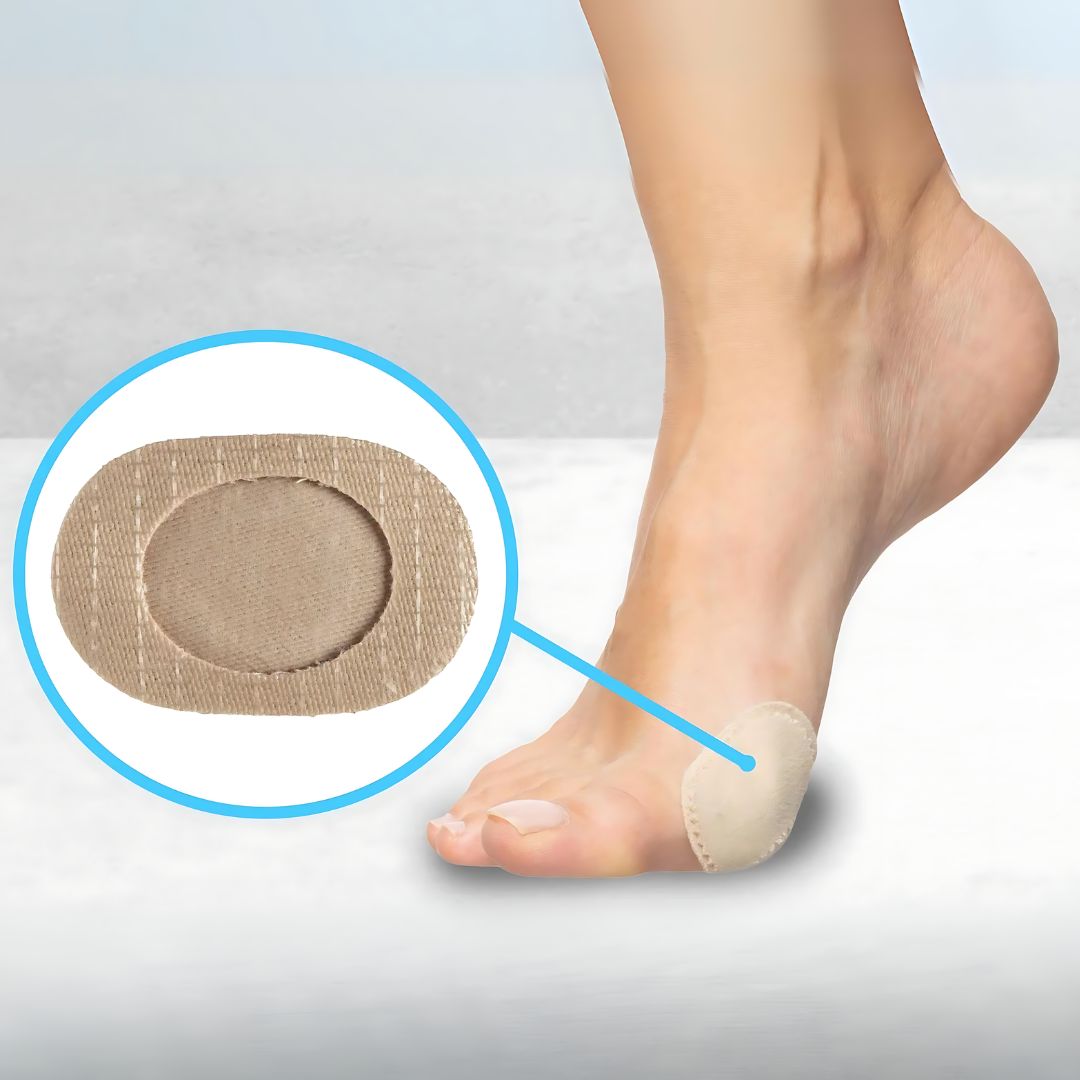 Podisana patch anti frottement oignon vue principale soulage la douleur au quotidien