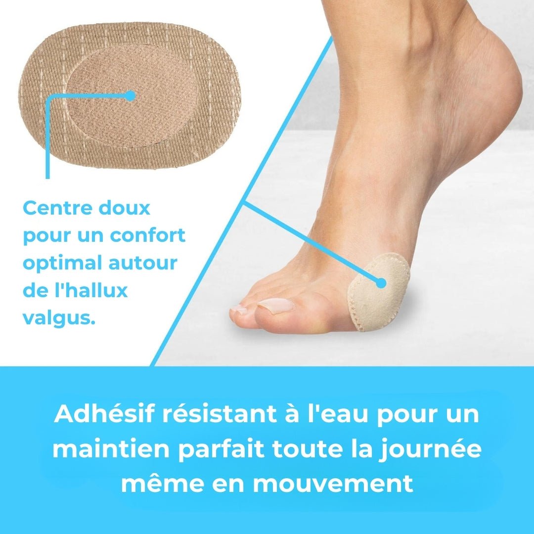 patch anti frottement oignon Podisana usage quotidien pour soutenir le pied