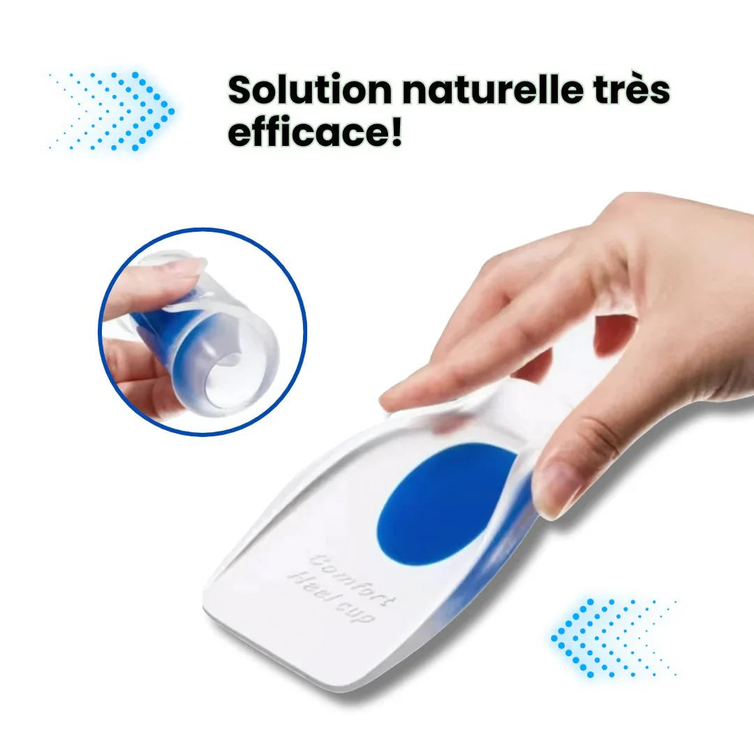 talonnette silicone amorti Podisana usage quotidien pour soutenir le pied
